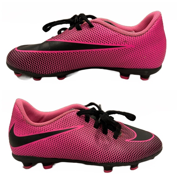 Nike Other - ⚽️ Nike Bravata II FG Soccer Cleats | Little Kids | Size 13 | Pink & Black